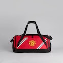 Manchester United Core Stripe Duffle Red