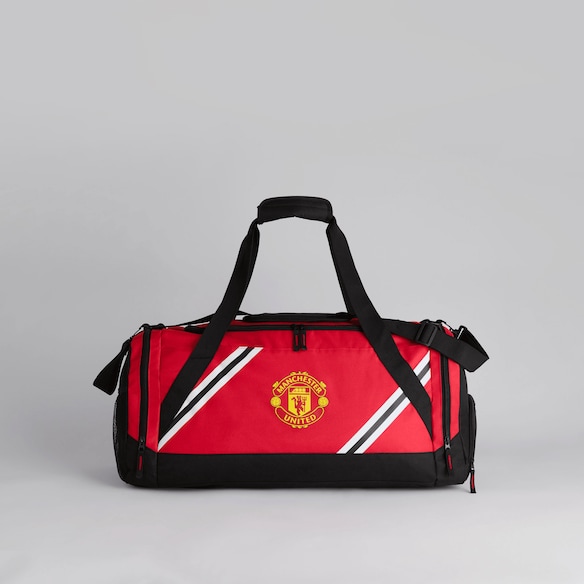 Manchester United Core Stripe Reisetasche Rot Rot