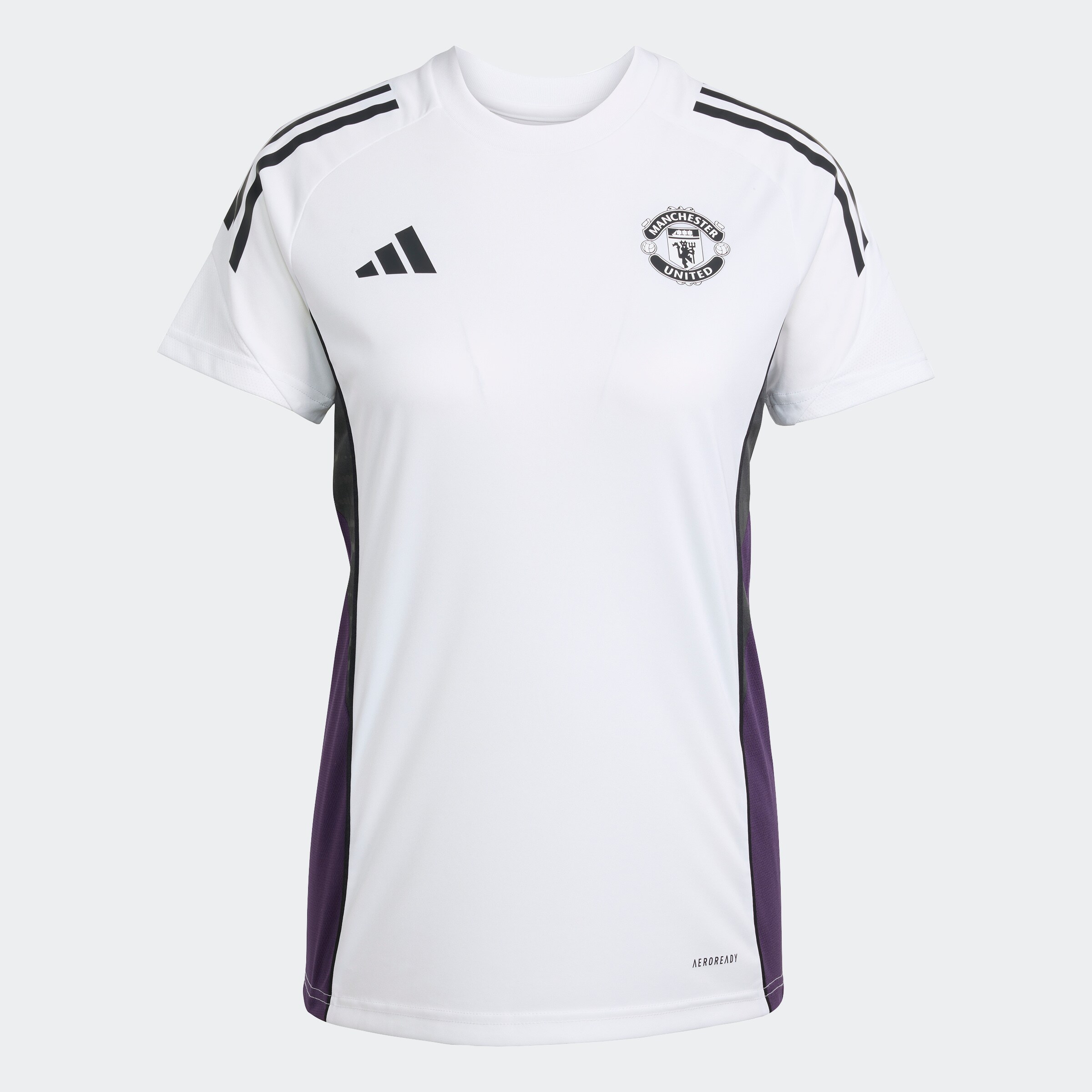 Manchester United Tiro 25 Competition Training Womens Jersey White Detail [7-7]