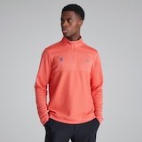 Manchester United x adidas Golf Ultimate365 Textured 1/4 Zip Red