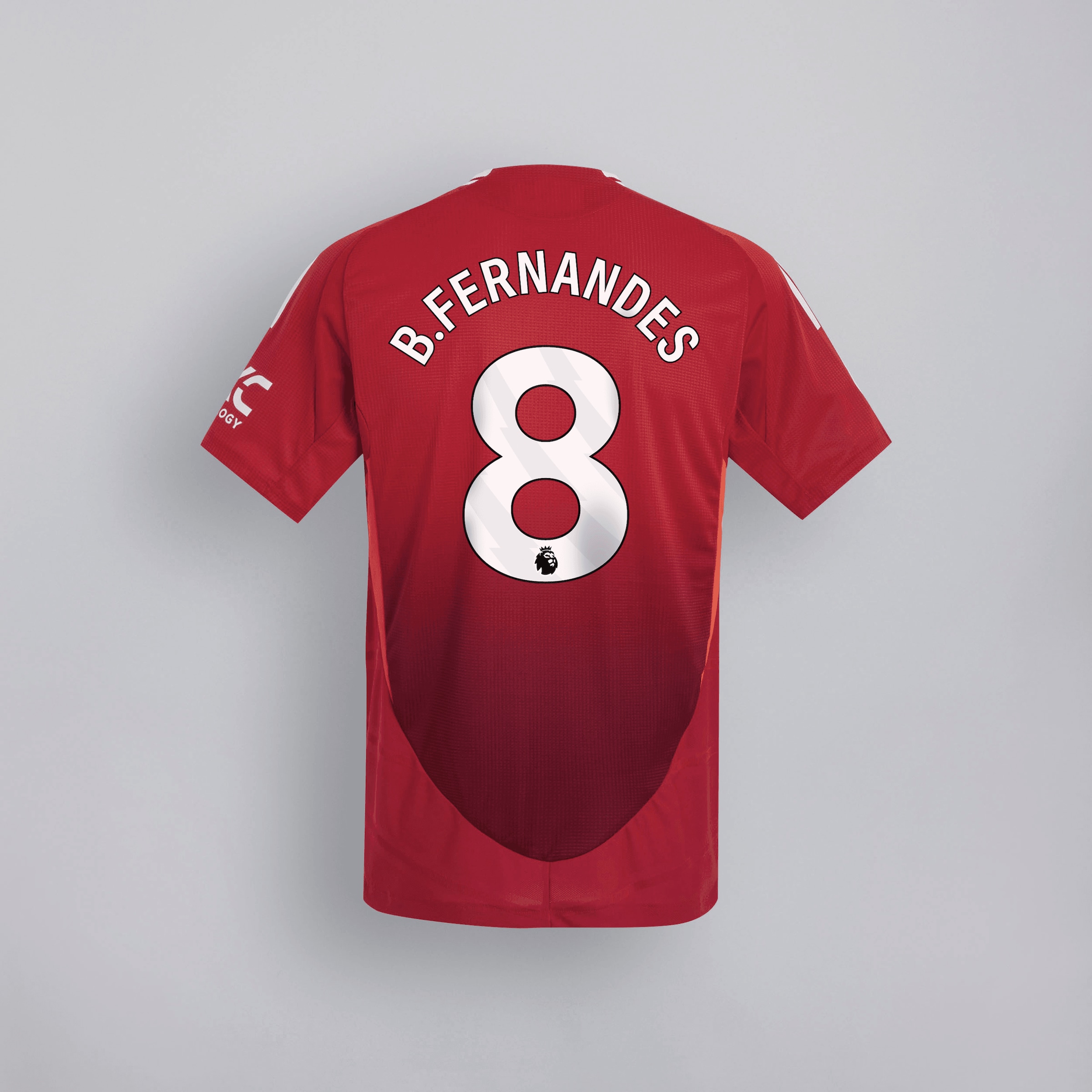 Buy Manchester United 24/25 Home Jersey With B.Fernandes 8 EPL Printing ...