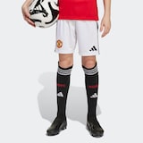 Manchester United Kids 25/26 Home Shorts White