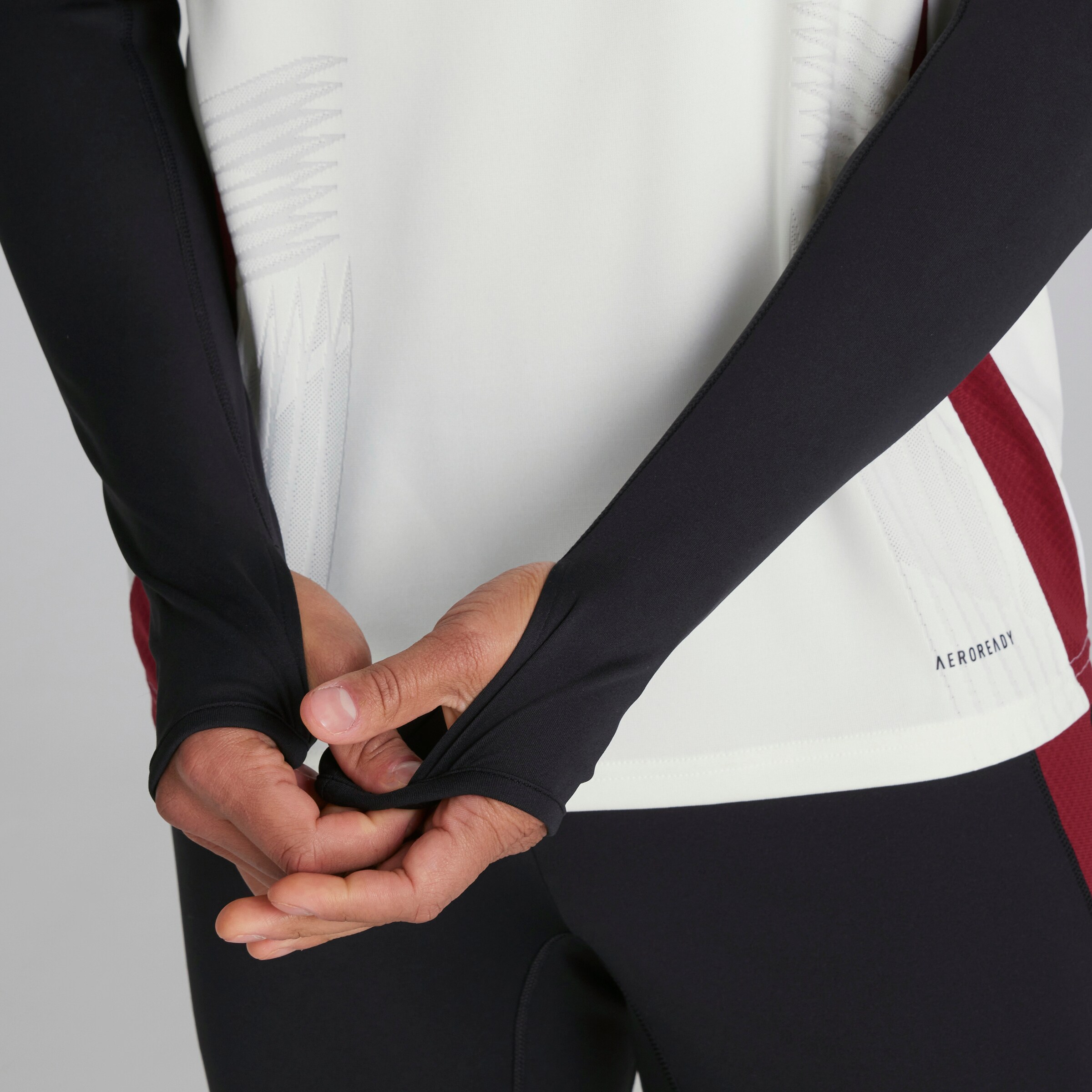 Manchester United Tiro 24 Pro Top White Blanc Détail [5-8]