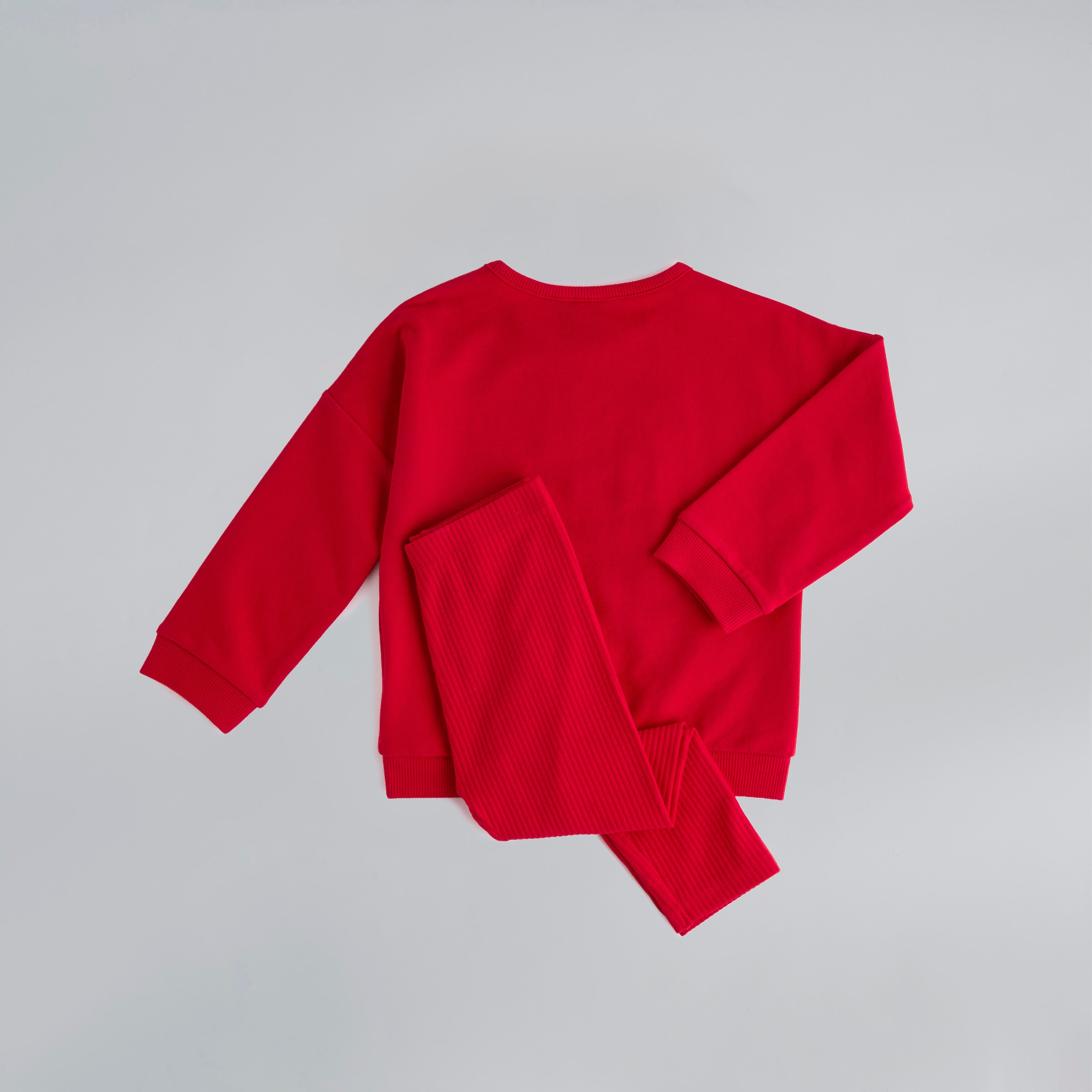 Manchester United Baby Sweat Top & Pants Set Red Red Detail [2-4]