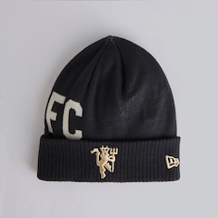 Manchester United x New Era Contrast Devil Beanie Navy