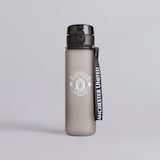 Manchester United Flip Top Plastic Bottle Black