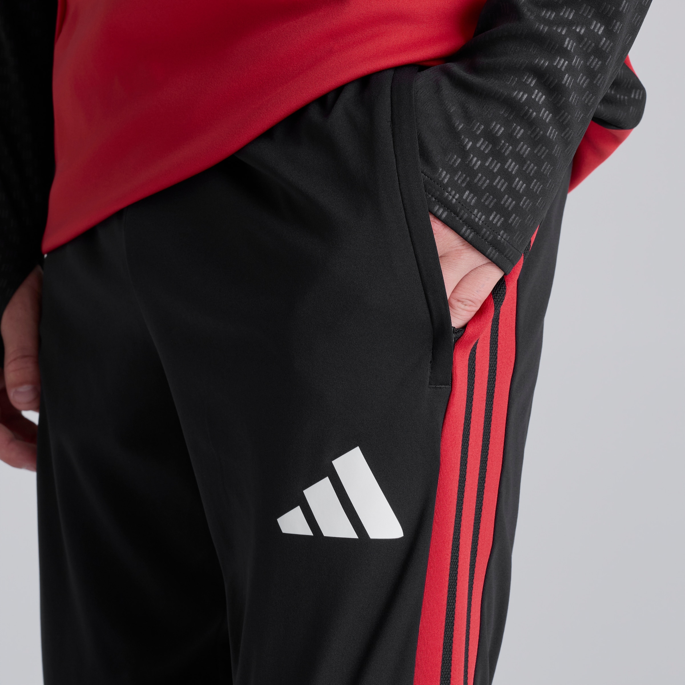 Manchester United 26/27 Training Tiro Pants Black Black Detail [4-6]