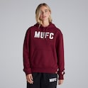 Manchester United Womens MUFC Overhead Hoodie Burgundy