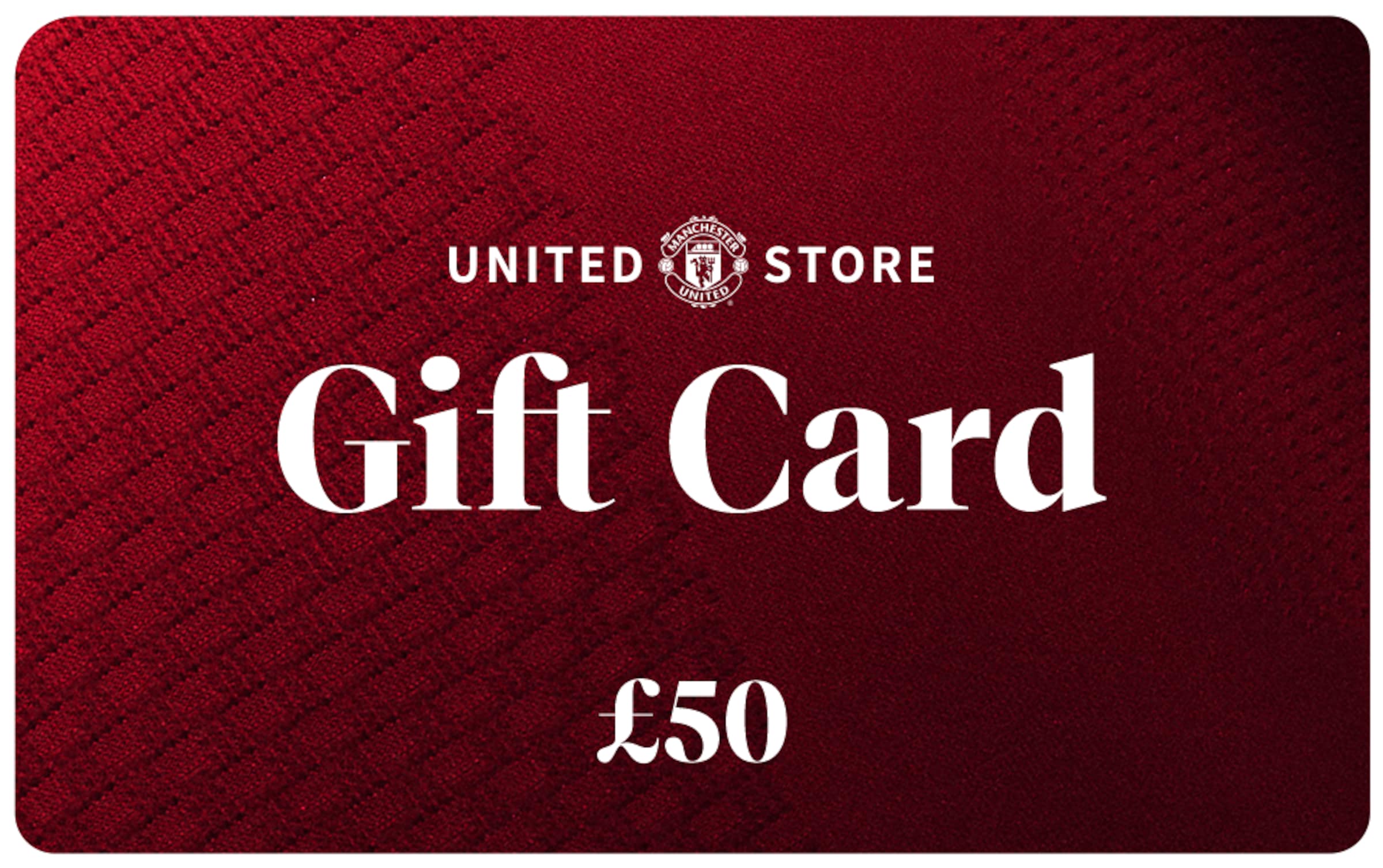 Manchester United £‌50 Digital Gift Card Multi Detail [6-7]