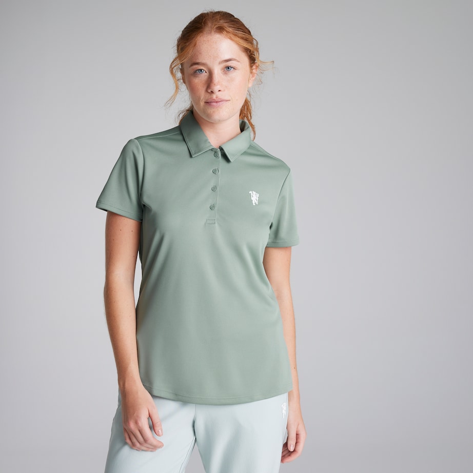 adidas Performance Golf Polo Shirt- Green adidas Performance Golf Polo Shirt- Green