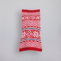 Manchester United Pet Fairisle Christmas Jumper Red