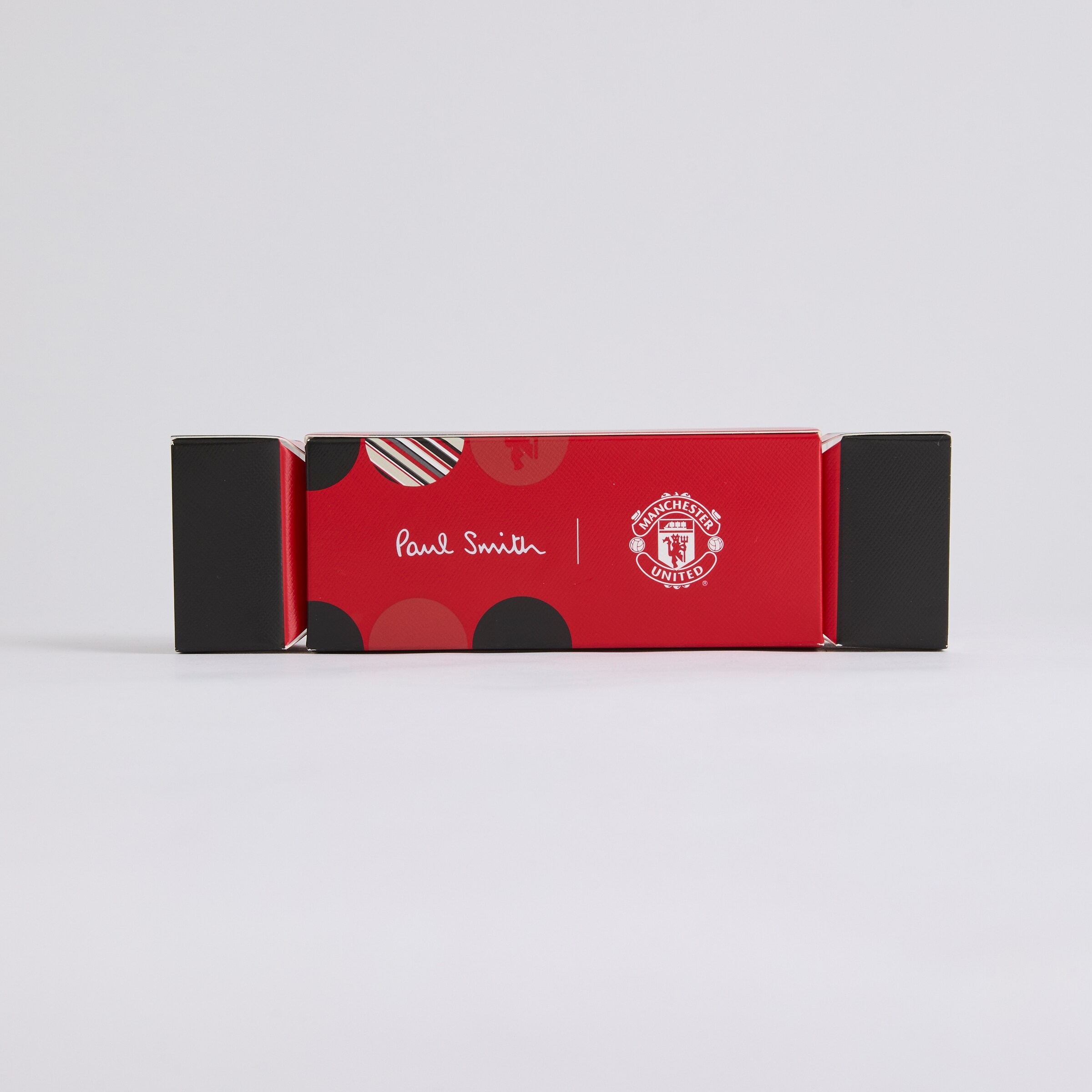 Manchester United x Paul Smith Socks Cracker Red Rouge Détail [2-6]