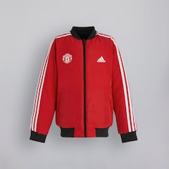 Manchester United x adidas Kids Essentials Reversible Jacket Black/Red