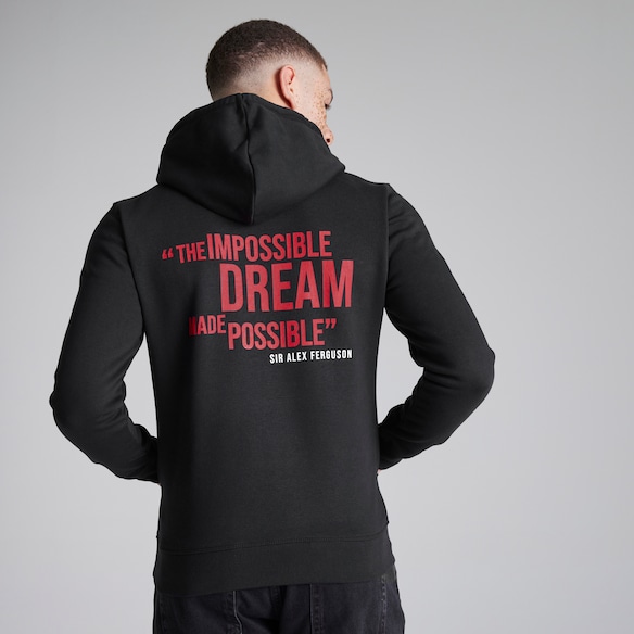 Manchester United The Impossible Dream Hoodie Black 검정색