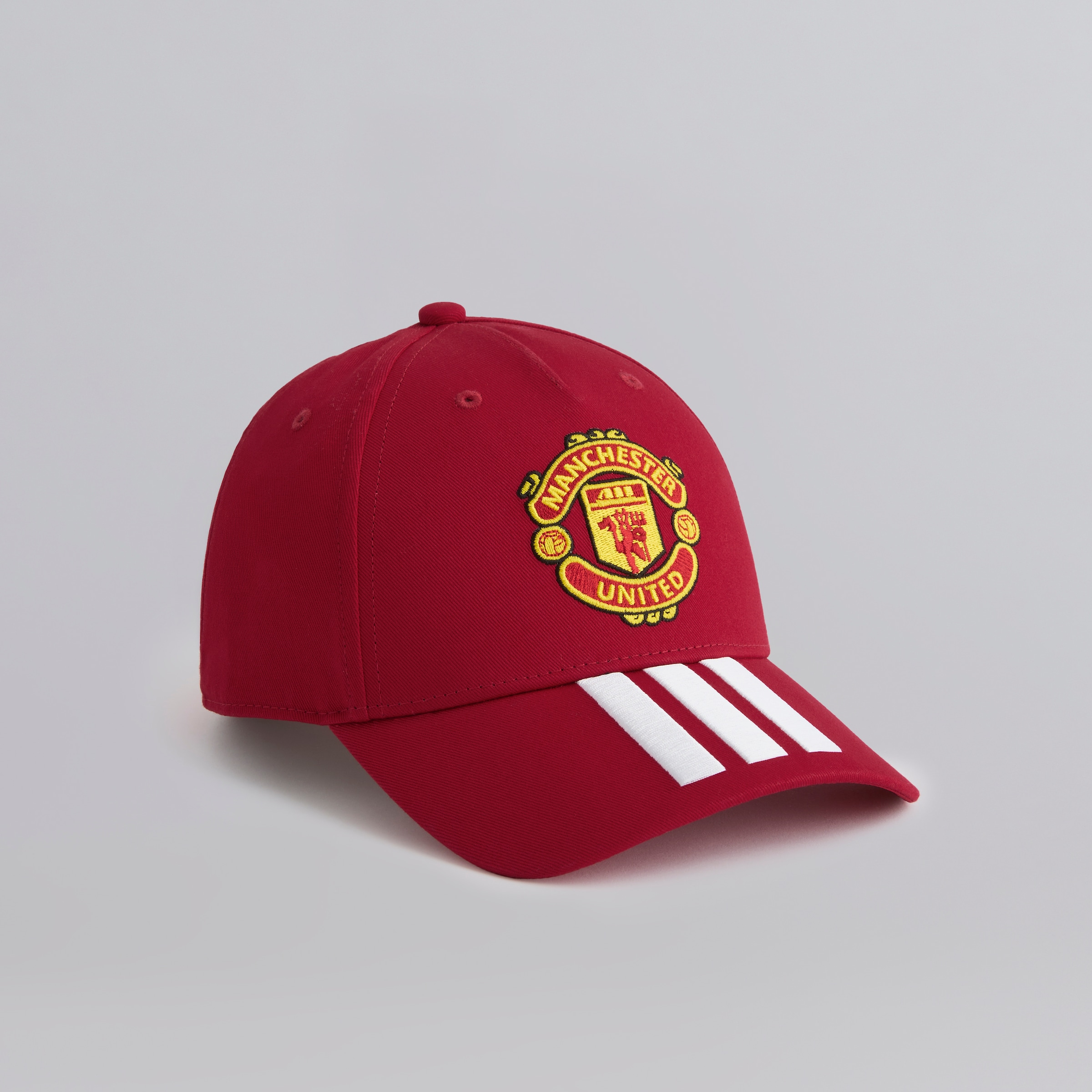 Manchester United x adidas Kids Home Baseball Cap Red Red Detail [2-5]