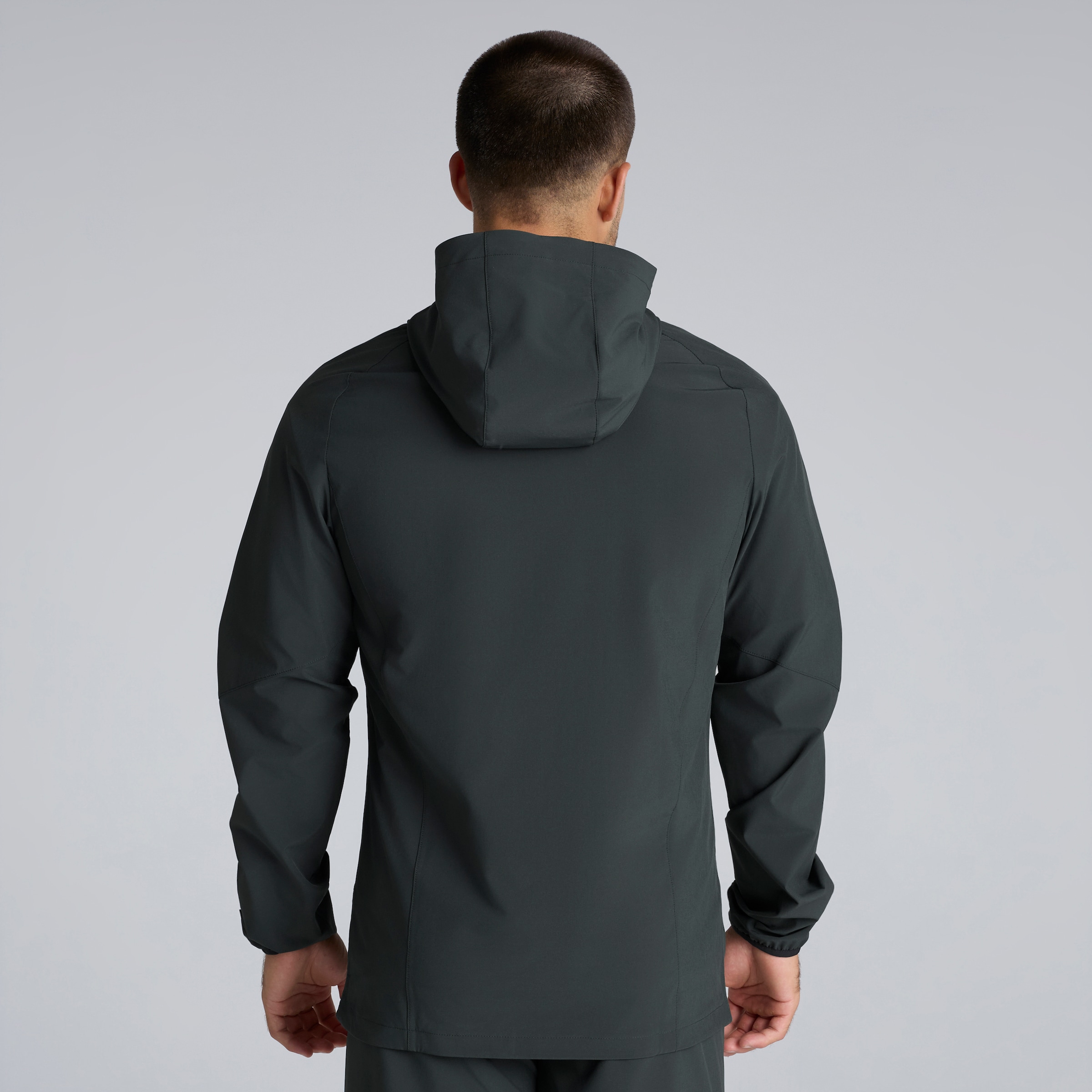 Manchester United Tiro Tech Windbreaker Green Grün Detail [2-6]