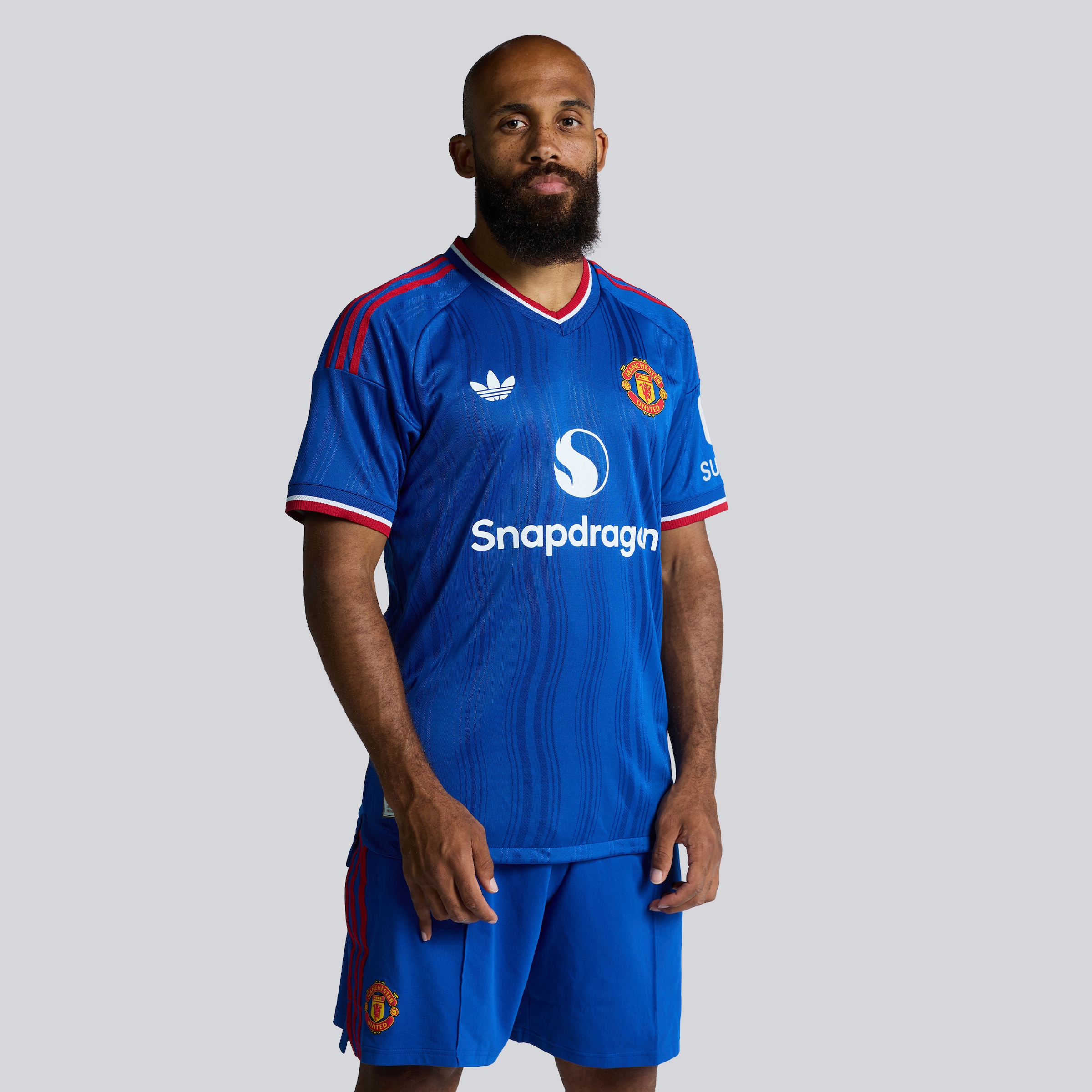 Manchester United 26/27 Away Authentic Jersey Azul