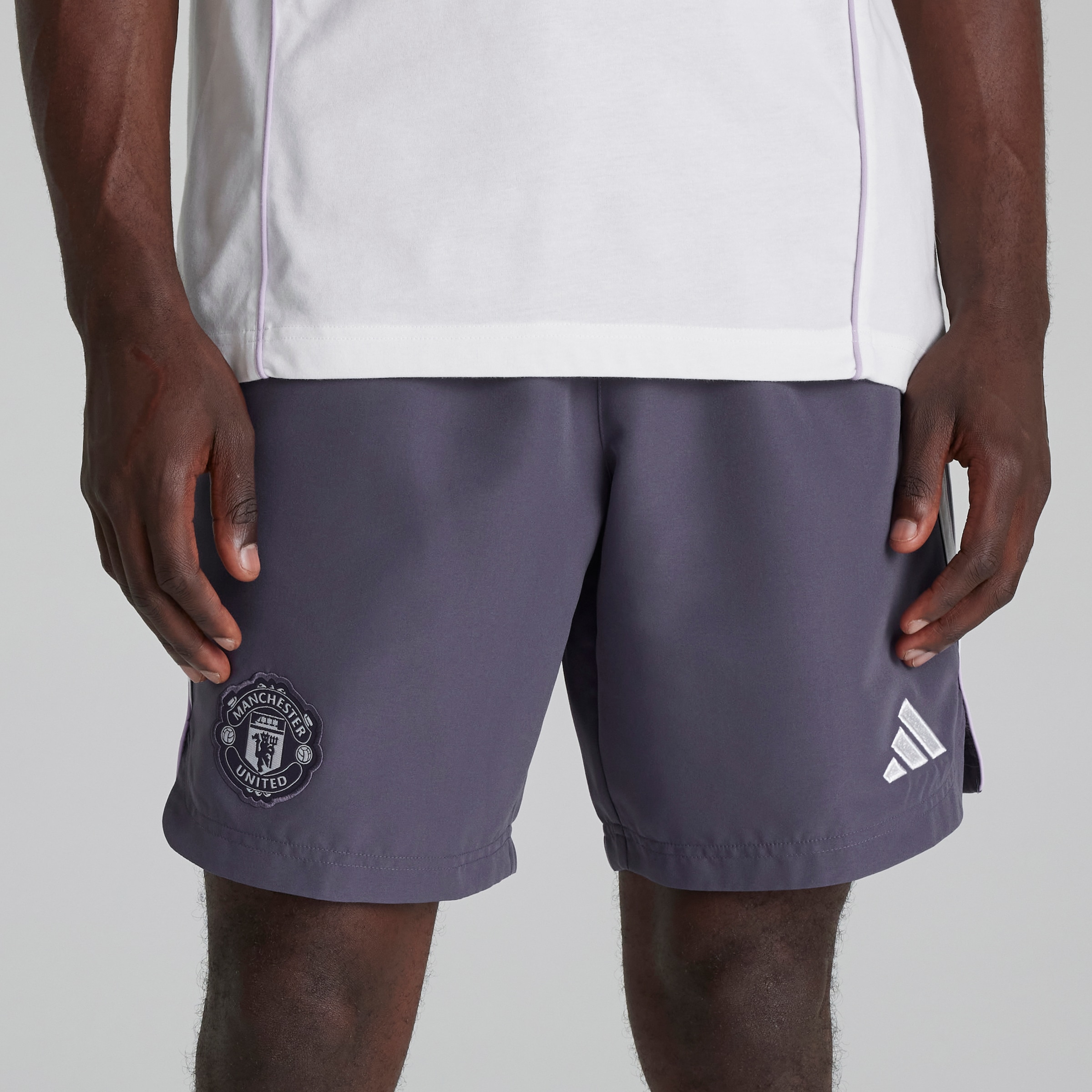 Manchester United x adidas Urban Purist Shorts Purple