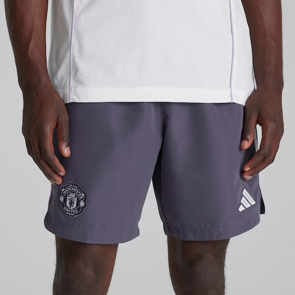 Manchester United x adidas Urban Purist Shorts Purple Purple