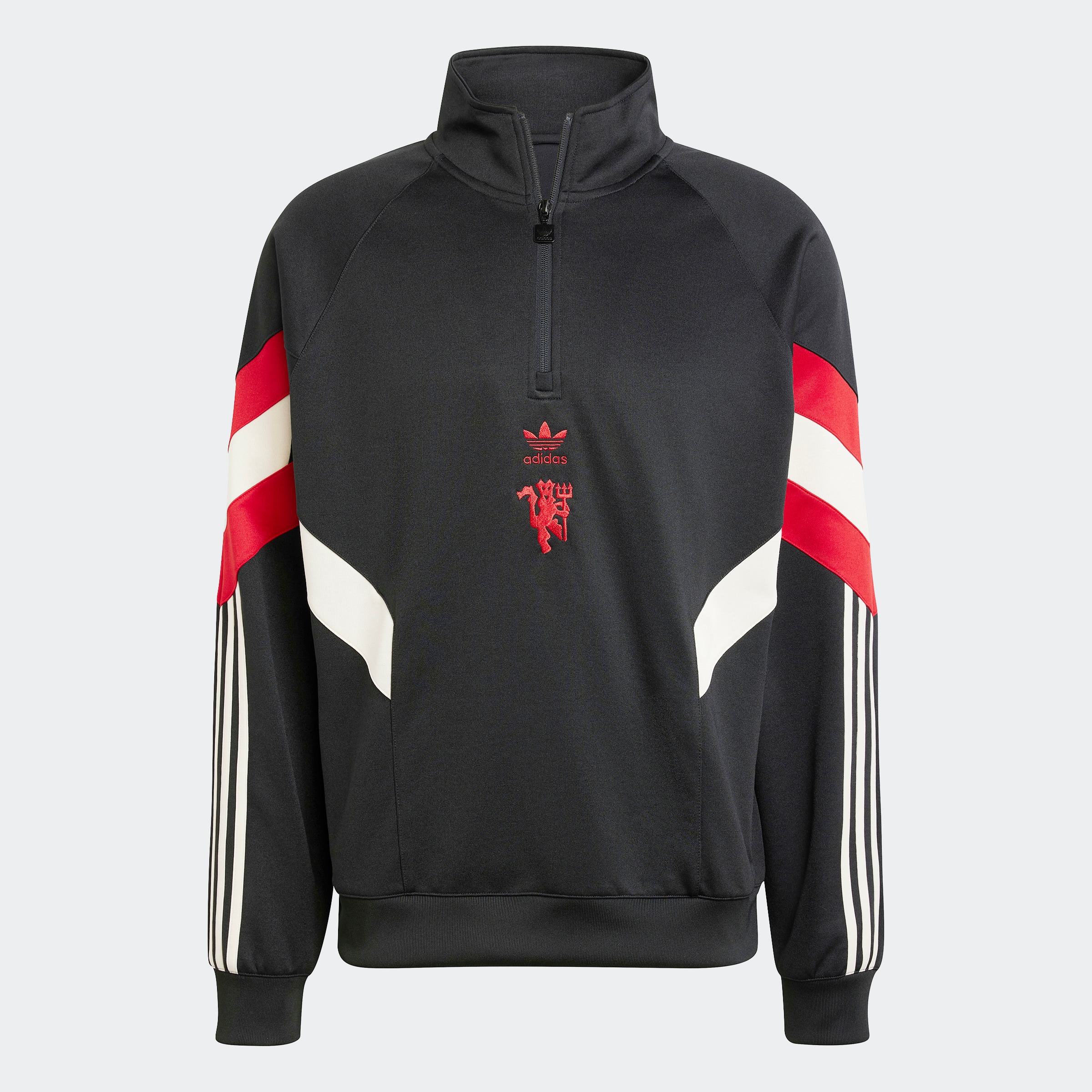 Manchester United Adidas Zip Crew Track Top Buy Manchester United