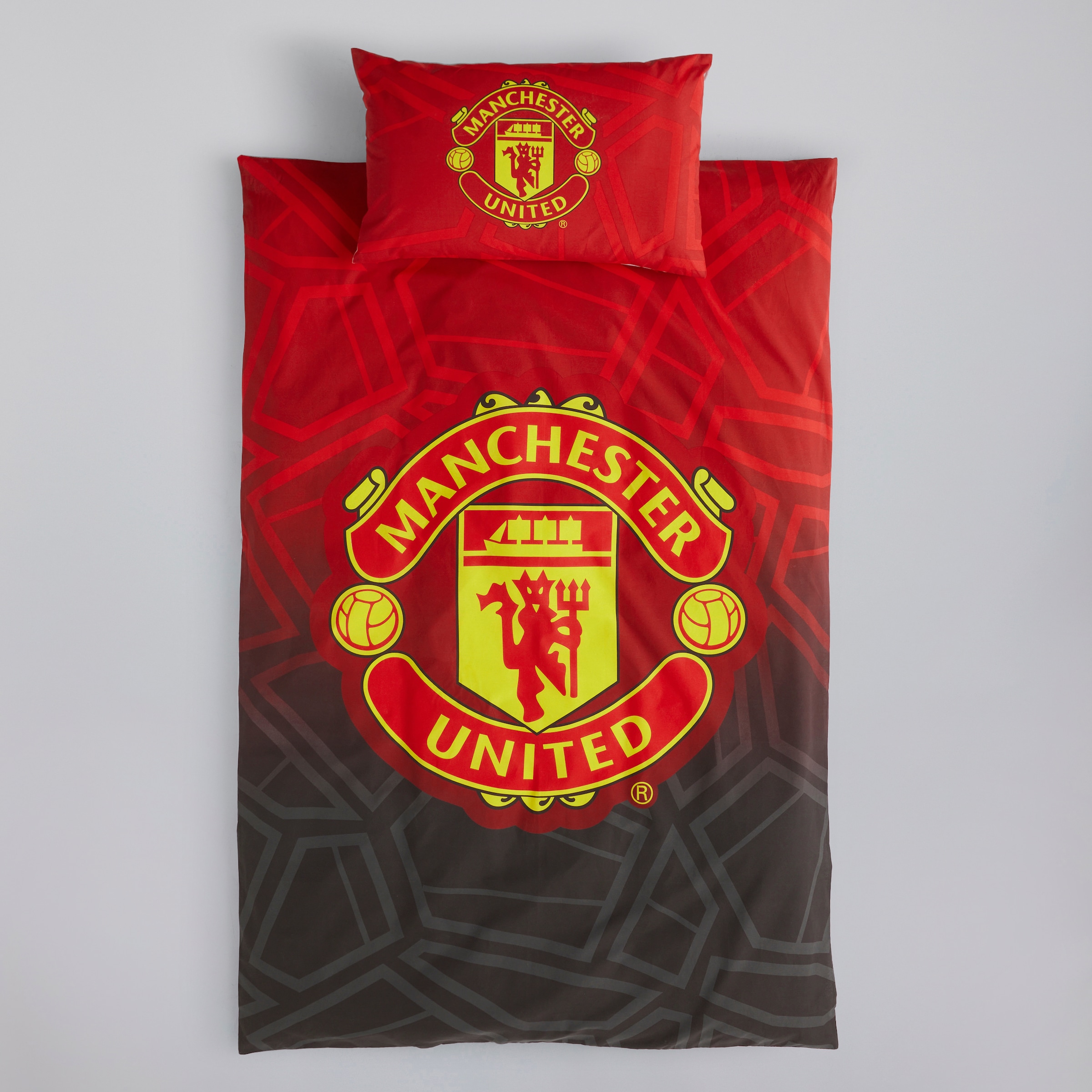 Manchester United Core Single Duvet Cover Red Red