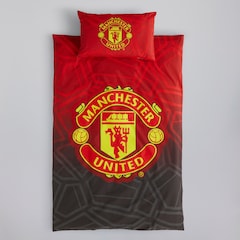 Manchester United Core Single Duvet Cover Red