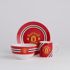 Manchester United Core Stripe Breakfast Set Red