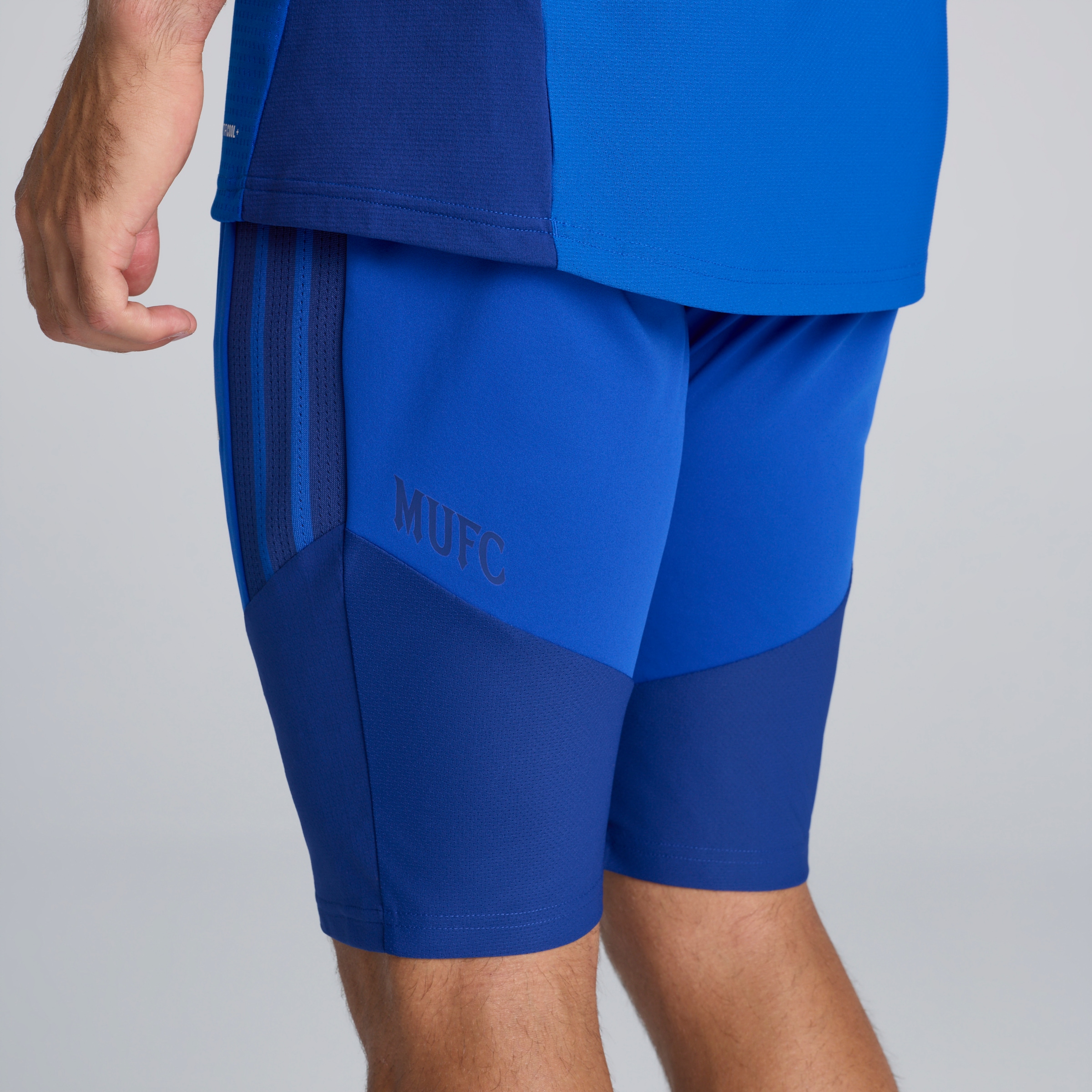Manchester United 26/27 Cup Training Tiro Authentic 1/2 Pants Blue Bleu Détail [6-6]