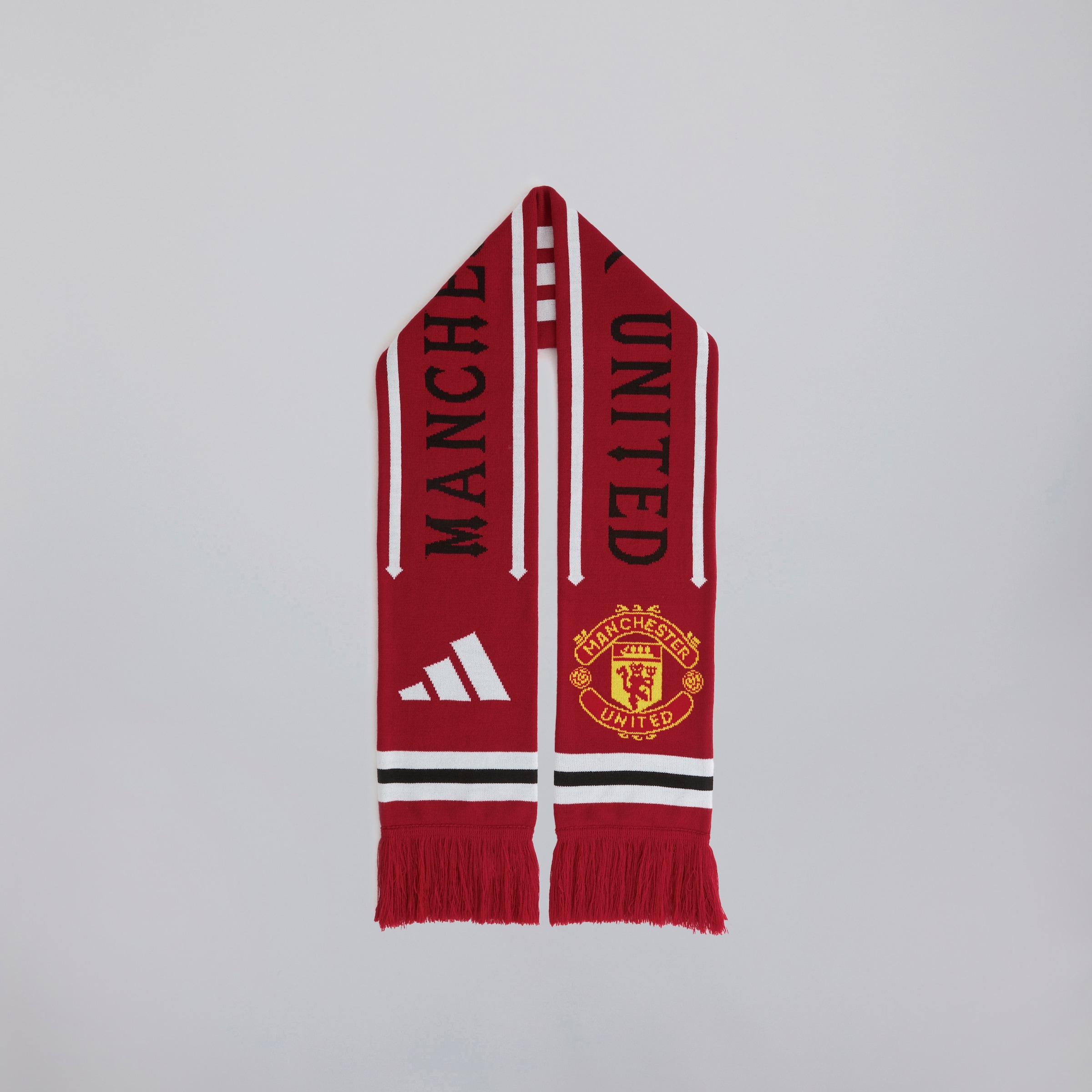 Manchester United x adidas Home Scarf Red Rouge