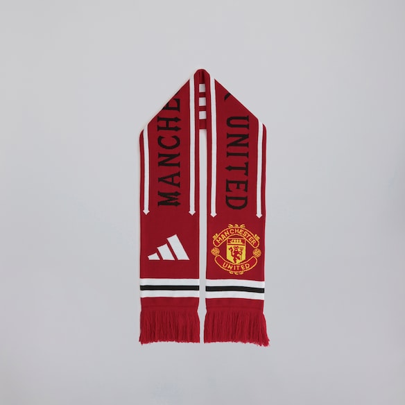 Manchester United x adidas Home Scarf Red Rouge