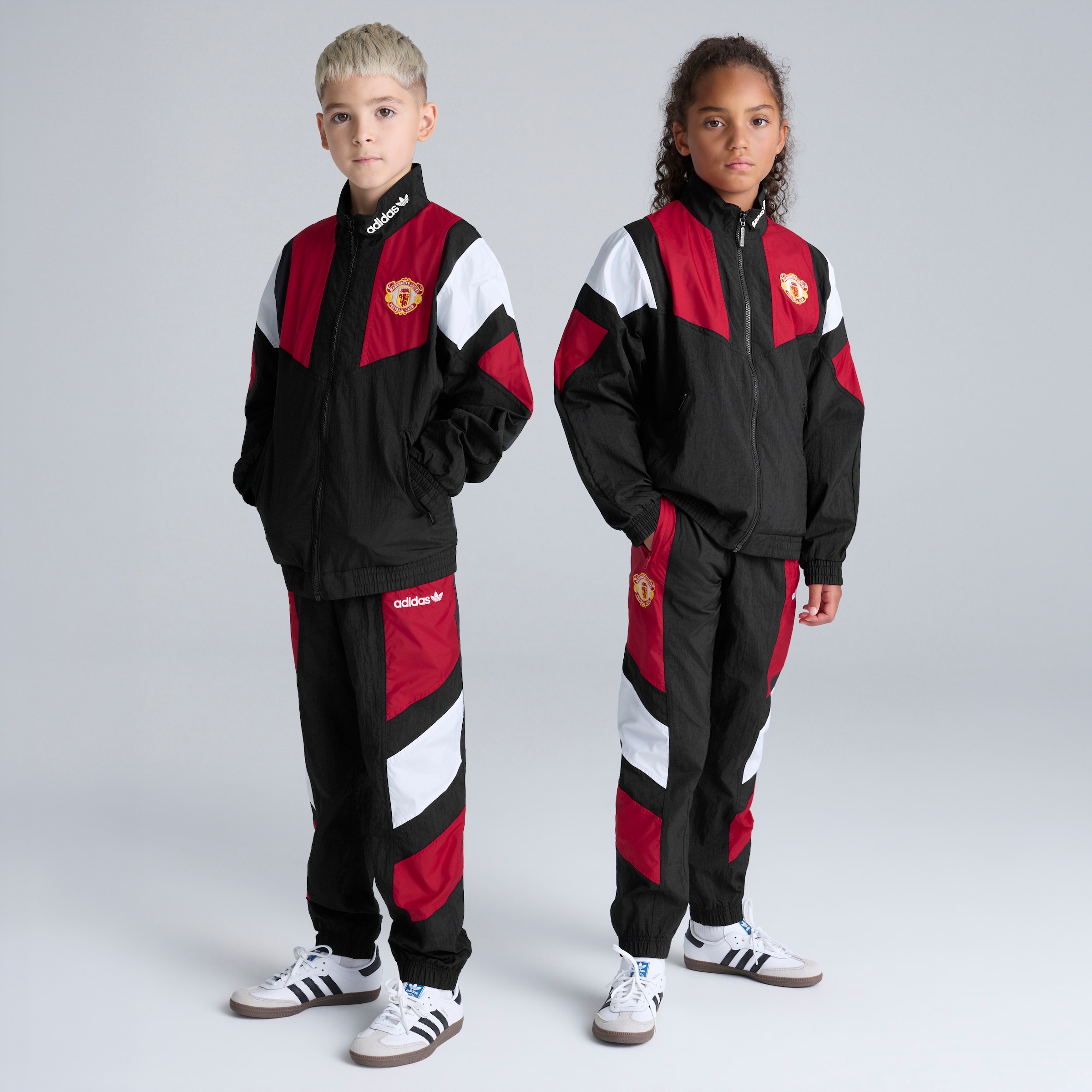 Manchester United x adidas Kids EQT Track Pants Black Black