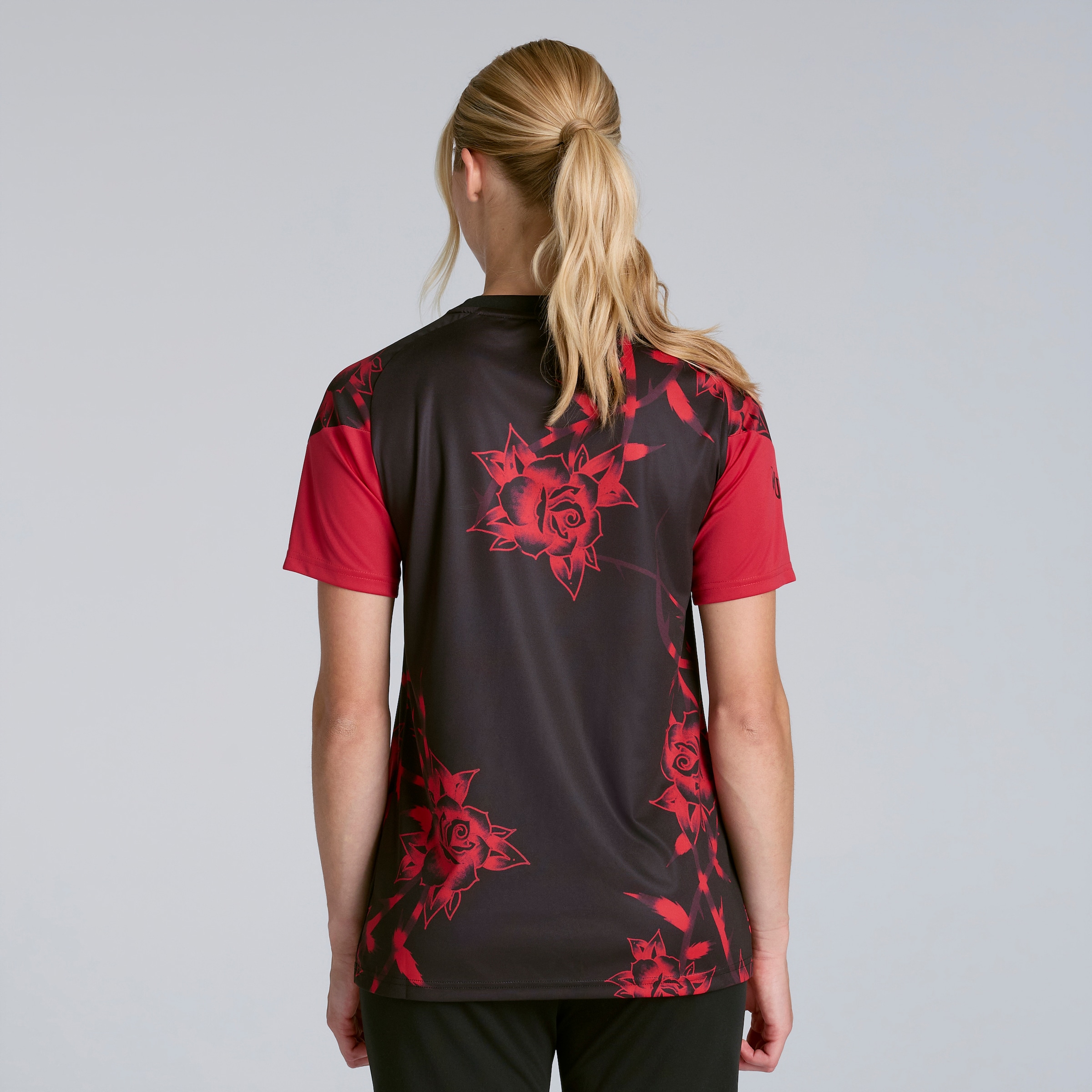 Manchester United Womens 26/27 Home Pre Match Jersey (Sponsored) Rojo Detalle [2-5]