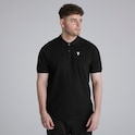 Manchester United Devil Essentials Polo Shirt Black