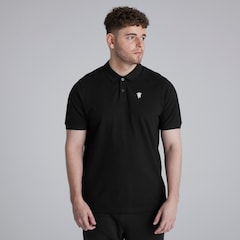 Manchester United Devil Essentials Polo Shirt Black