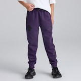 Manchester United x adidas Kids Z.N.E. Tapered Tracksuit Bottoms Purple