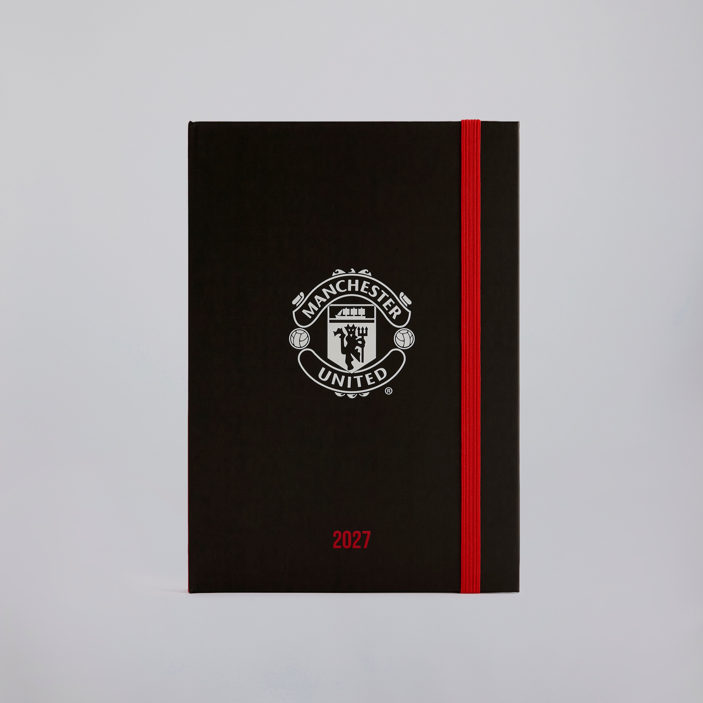 Manchester United 2027 A5 Diary Black Black