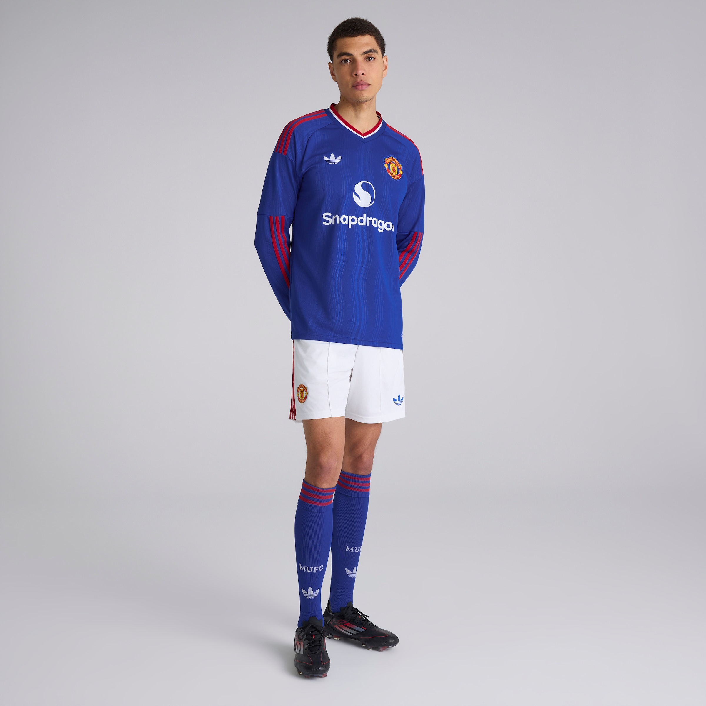 Manchester United 26/27 Away Shorts White 白色 细节 [3-5]