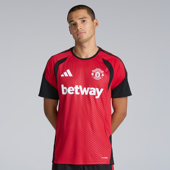 Manchester United 26/27 Training Tiro Jersey Red (Sponsored) Red