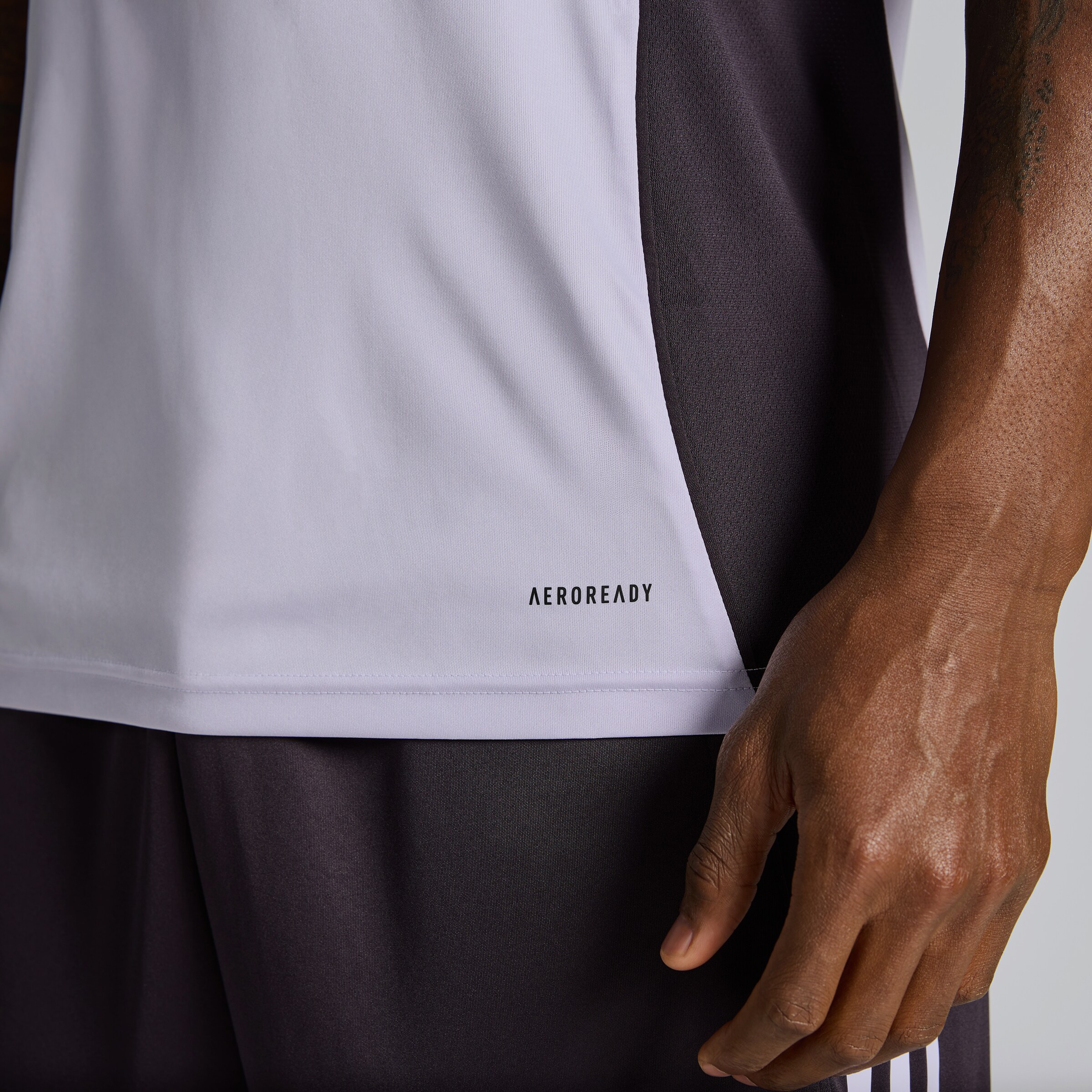 Manchester United Tiro 25 Competition Sleeveless Jersey Purple Detail [4-5]