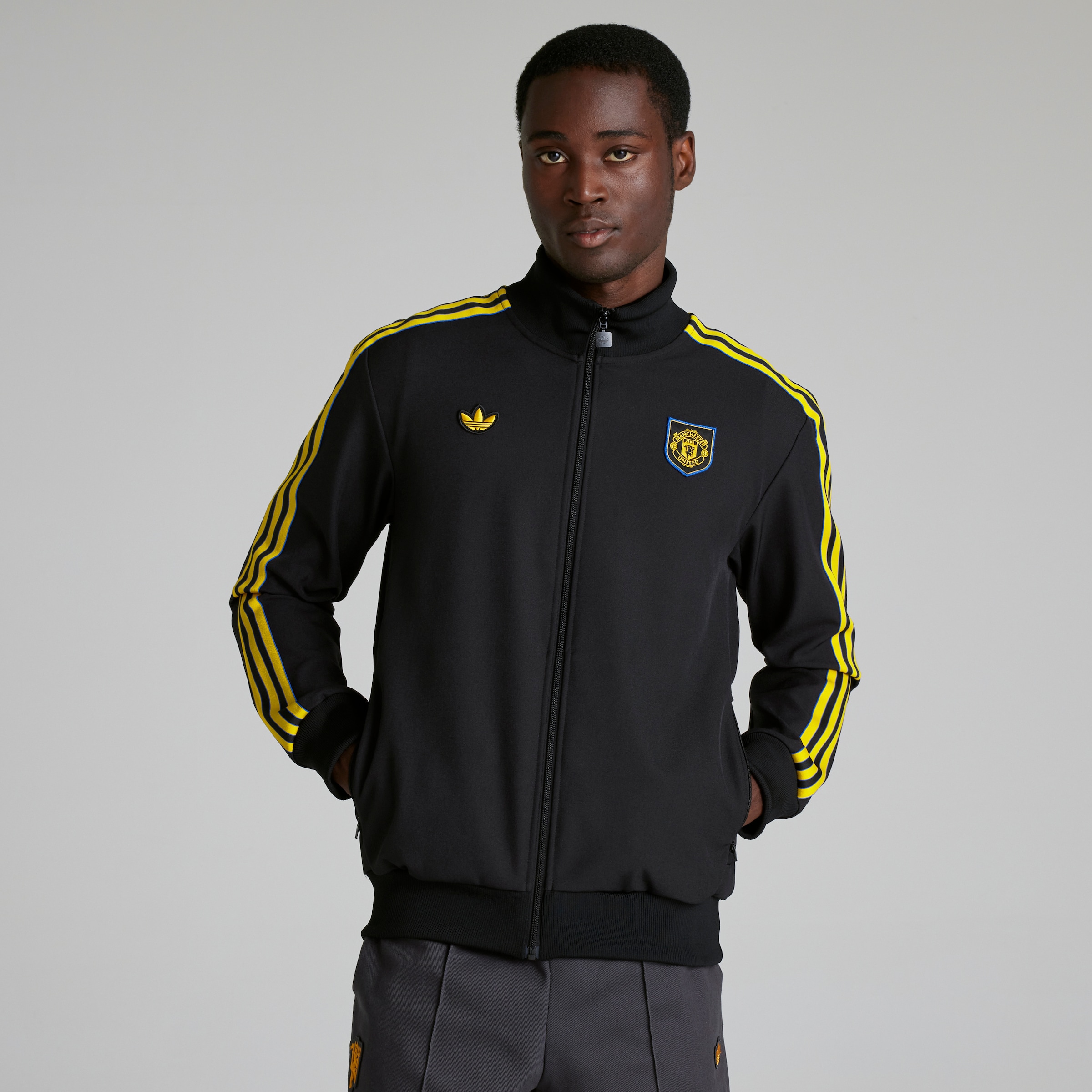 Buy Manchester United Terrace Icons Track Top | Manchester
