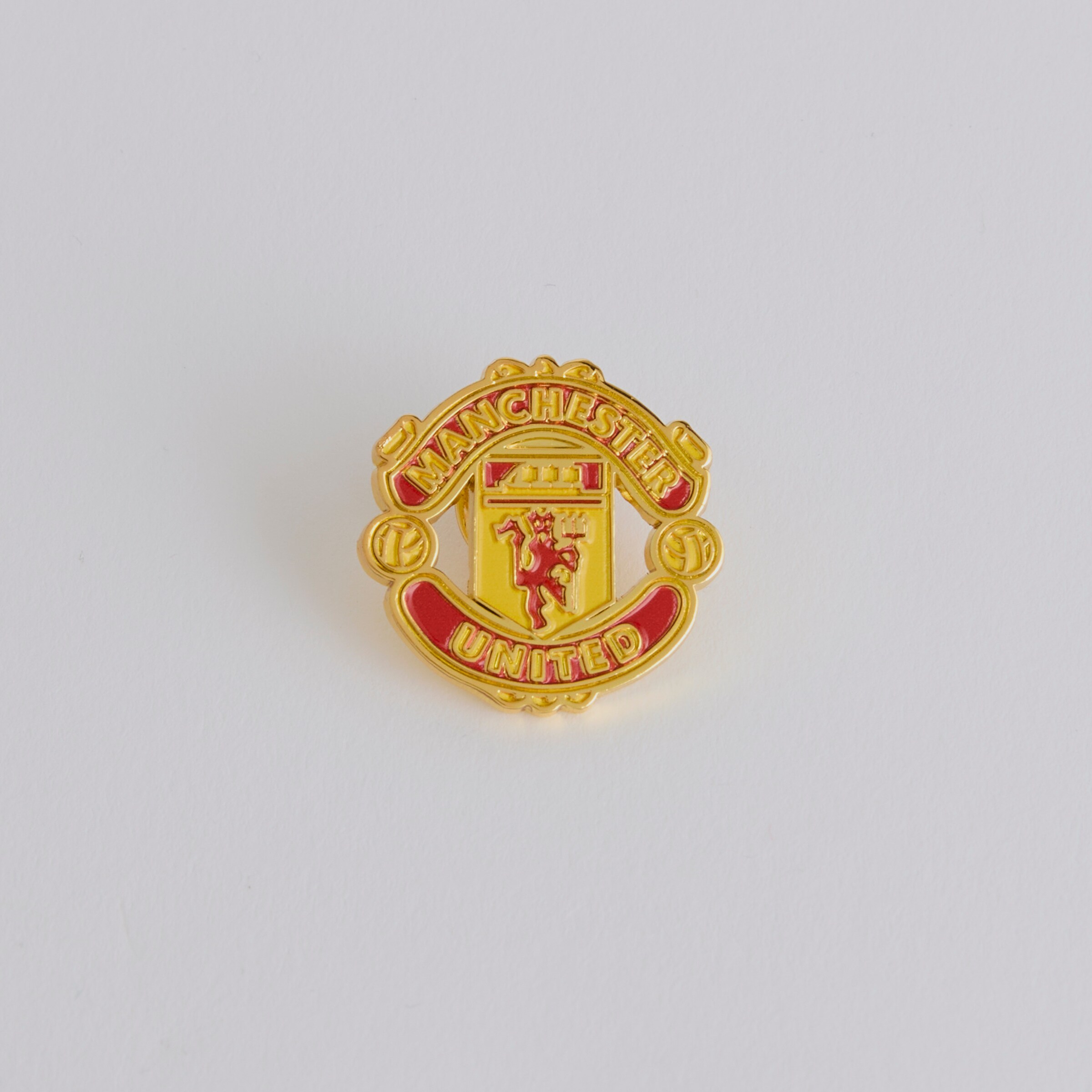 Manchester United Badge Pin's Écusson Rouge Rouge Détail [2-4]
