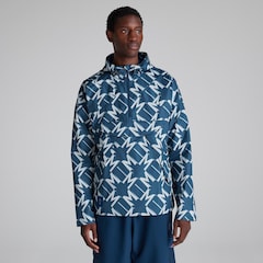 Manchester United Seasonal Half-Zip Windbreaker Blue