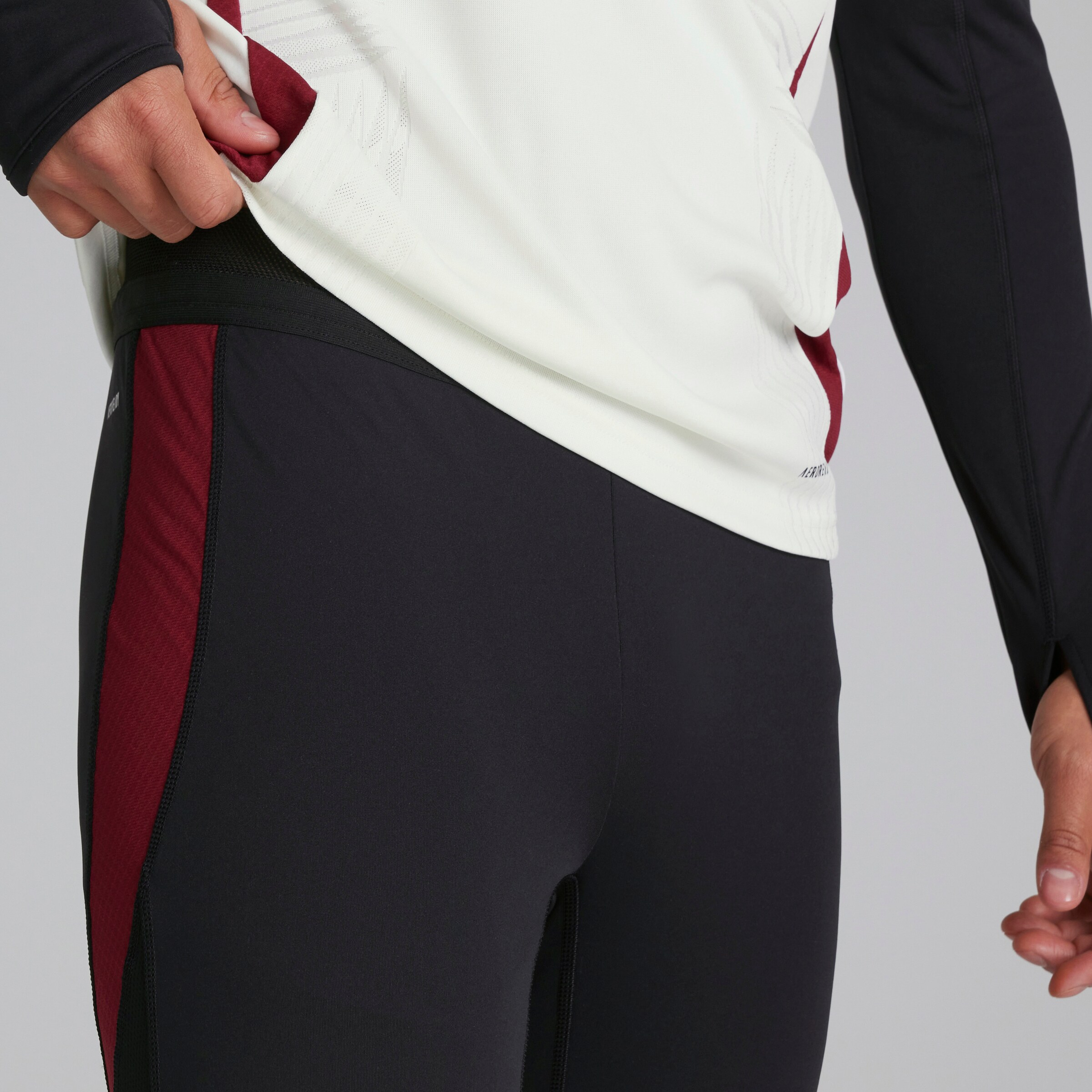 Manchester United Tiro 24 Pro Pants Black Noir Détail [6-6]