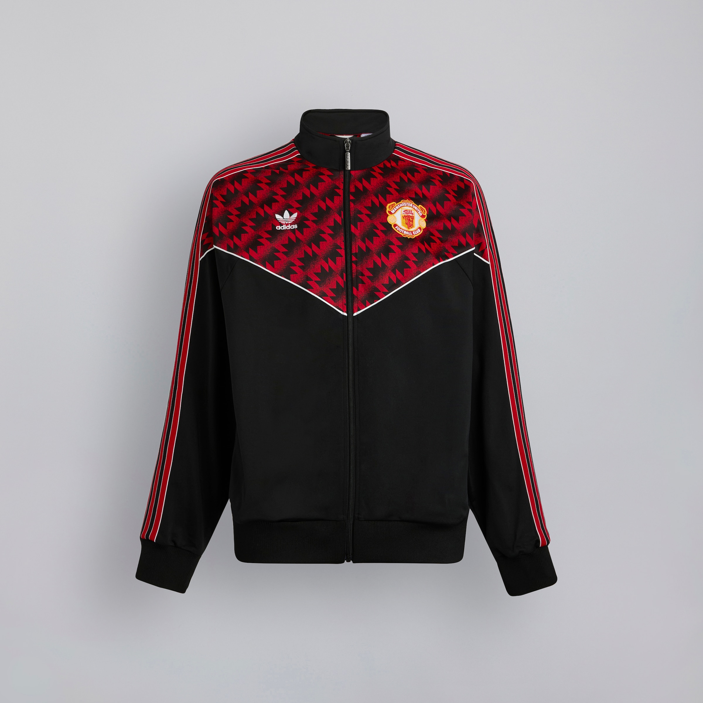 adidas gazelle silver green womens adidas Originals Manchester United Superstar Track Top Red Black