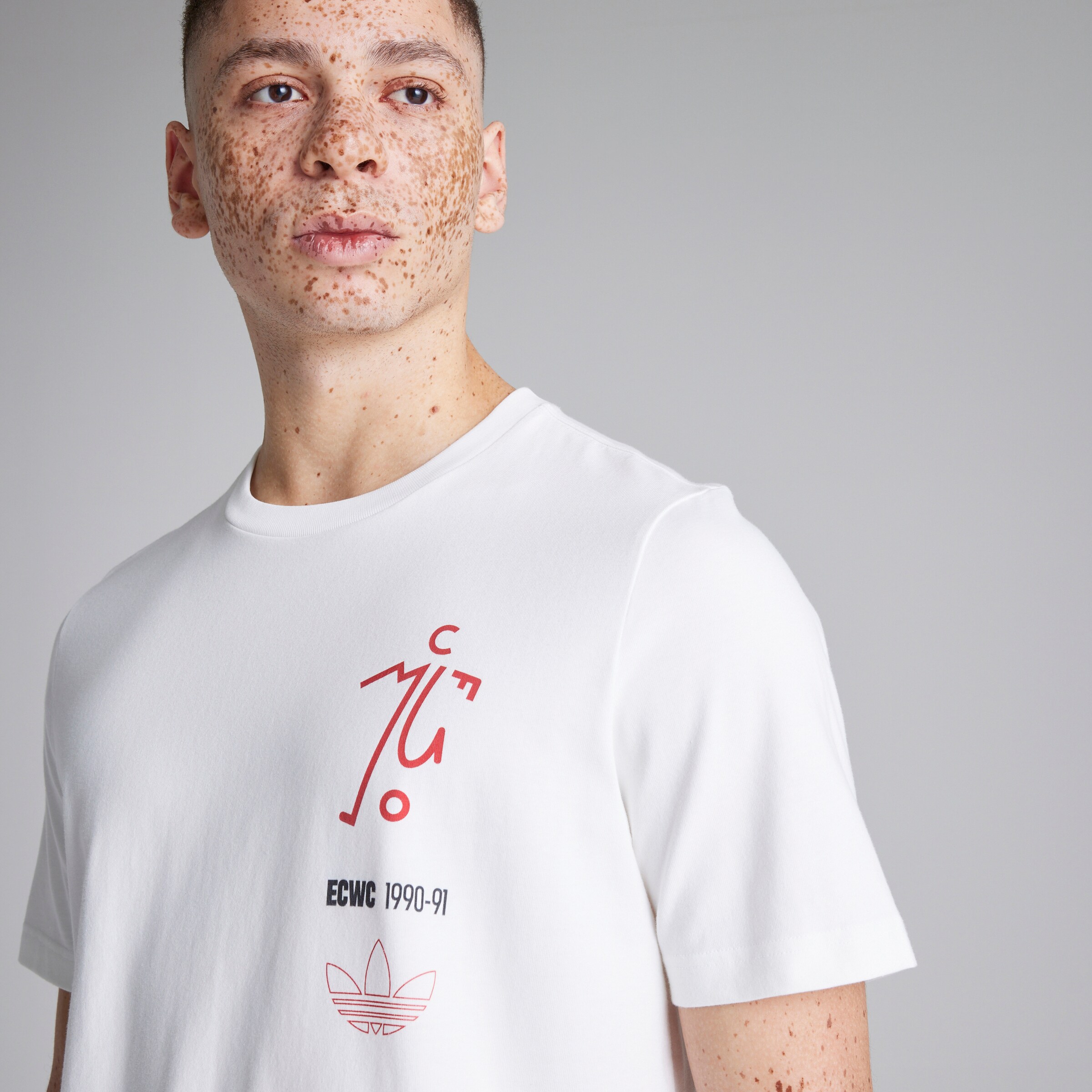 Manchester United x adidas Bring Back 1991 T-Shirt White White Detail [4-7]