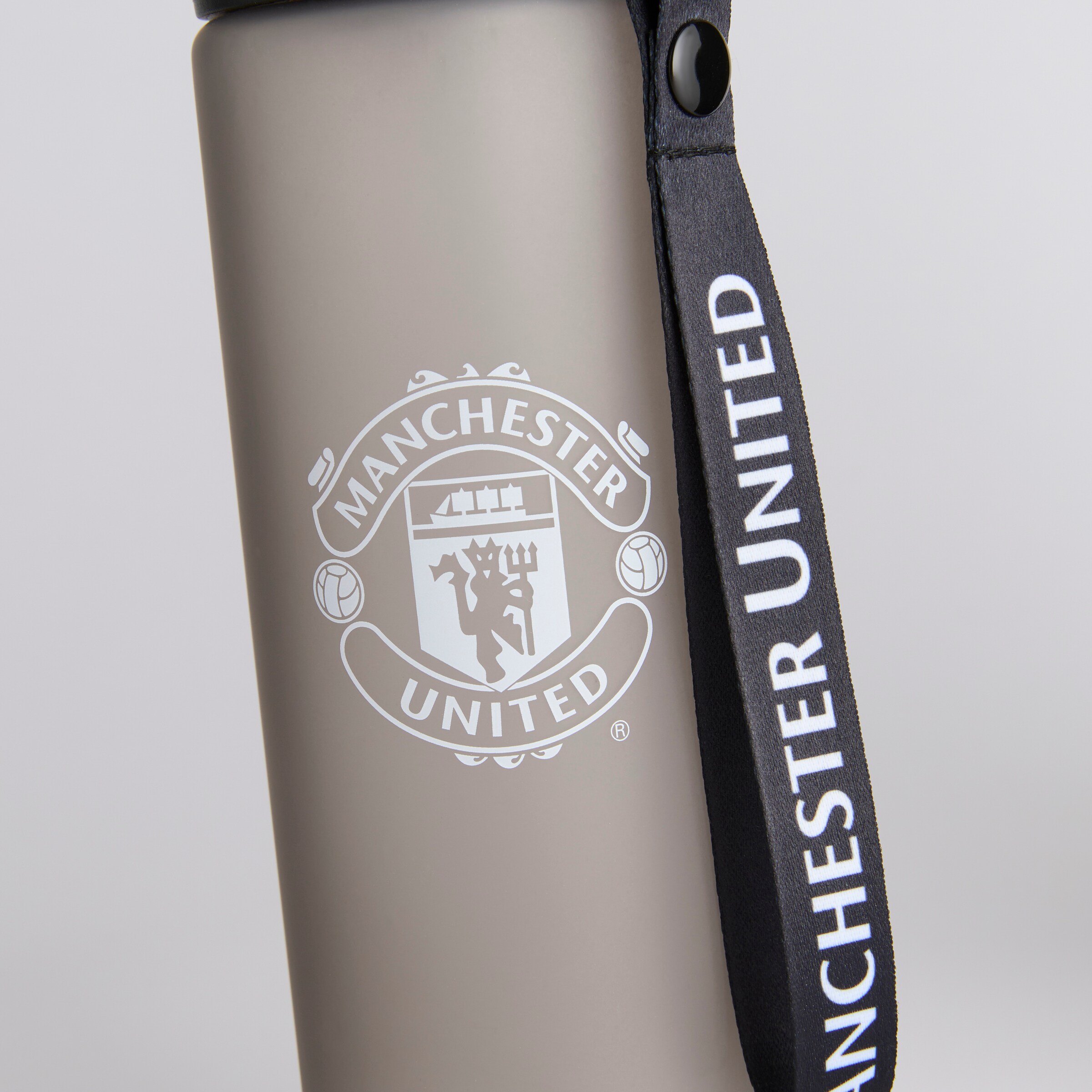 Manchester United Flip Top Plastic Bottle Black Black Detail [4-4]