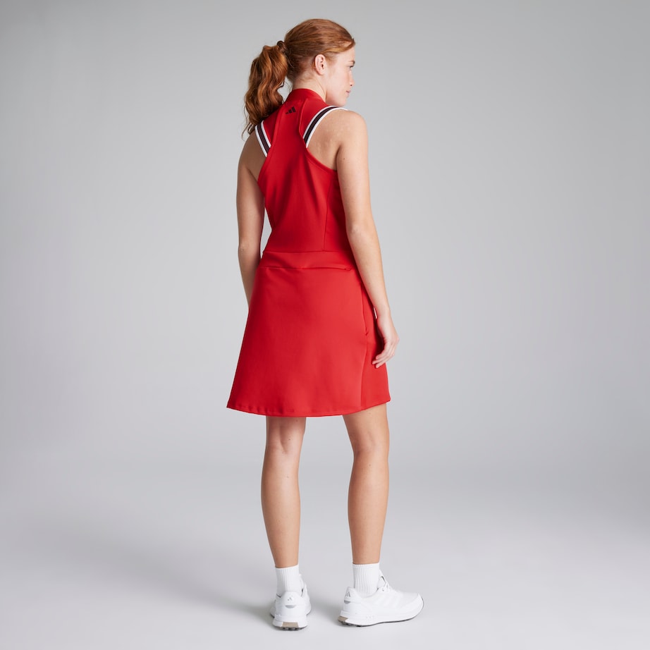 adidas golf dress open back adidas Originals Women's Sleeveless Golf Dress, XS, Dark Brown
