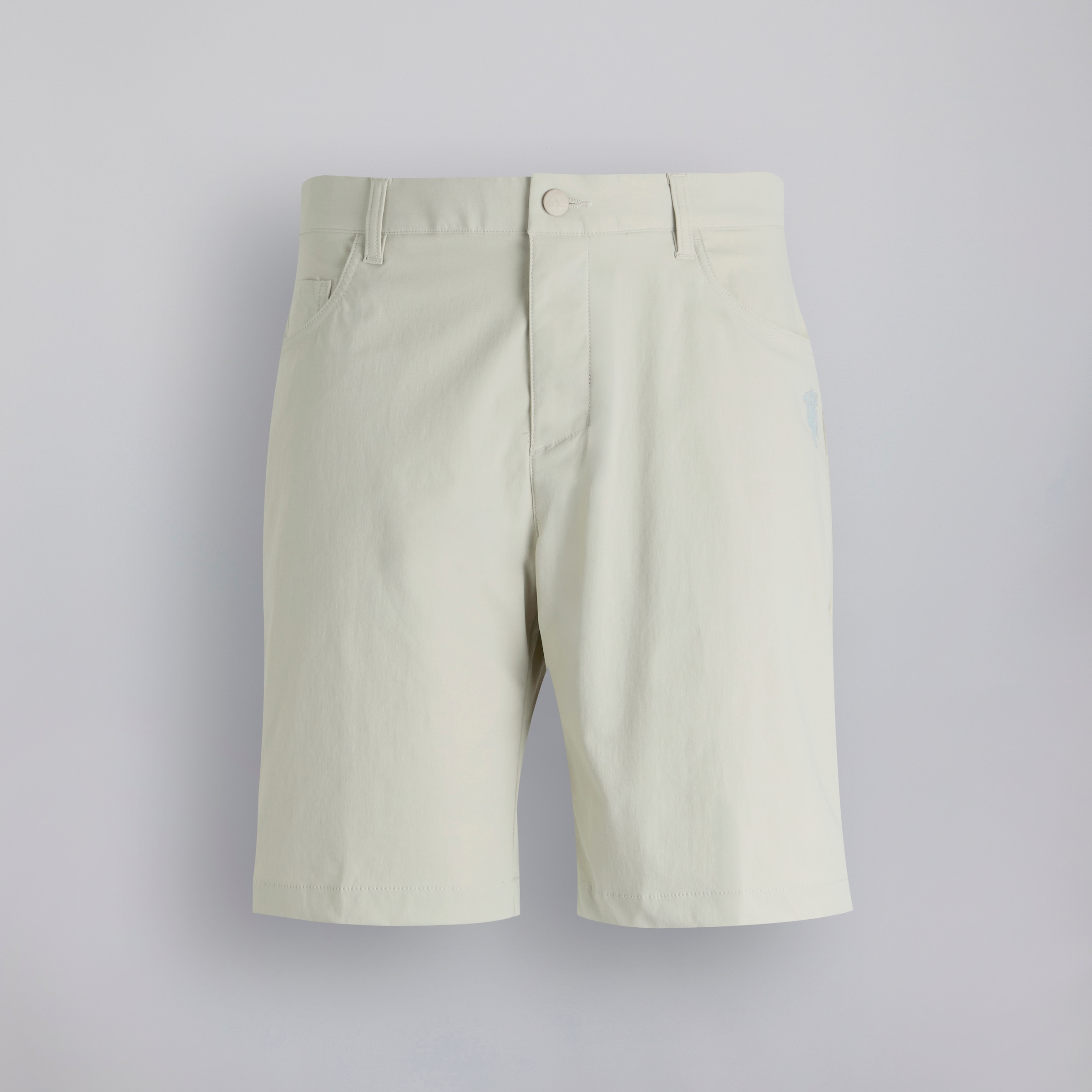 Manchester United x adidas Golf Ultimate365 5-Pocket Golf Shorts Beige White