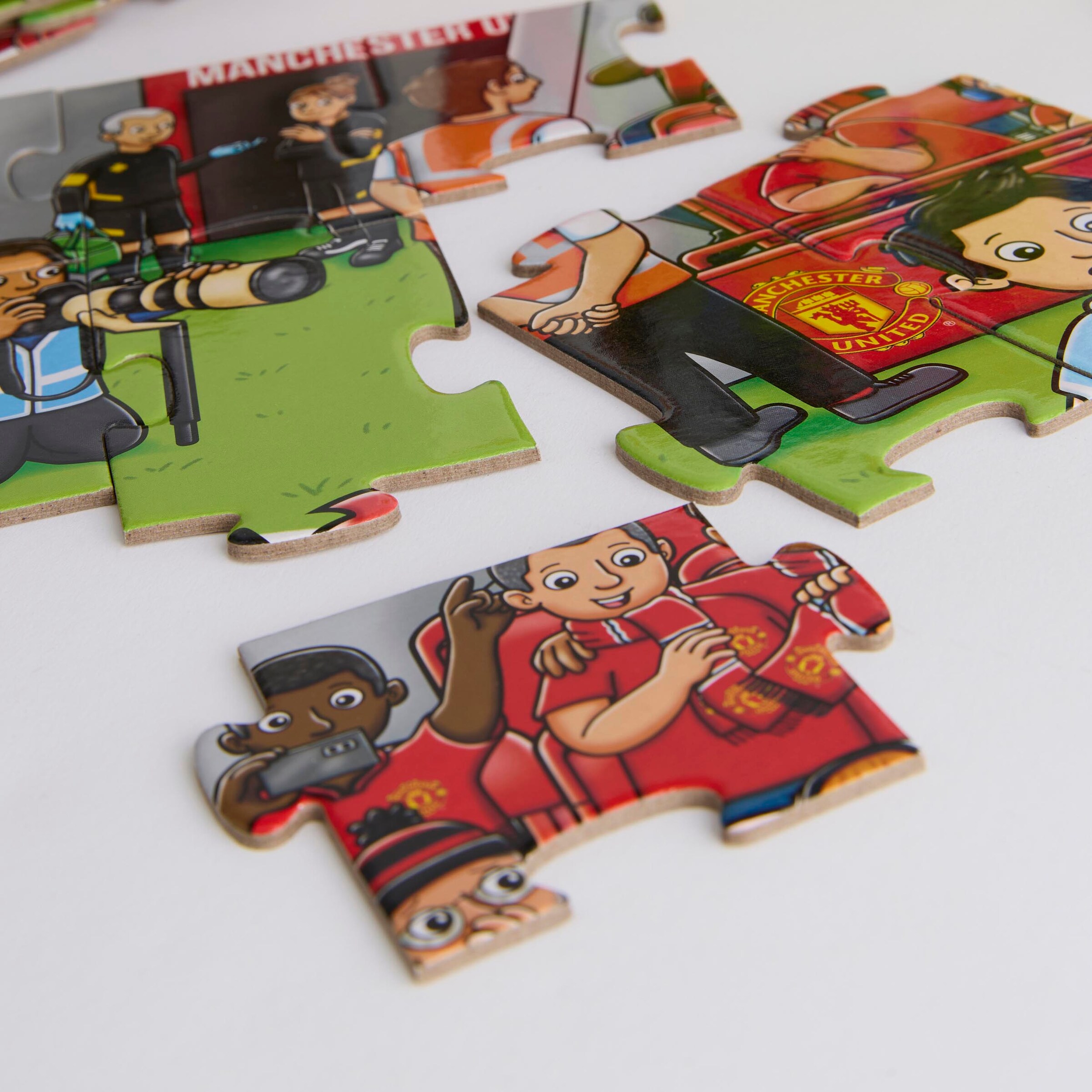 Manchester United Fred the Red Jigsaw Puzzle 50pc Detail [4-4]