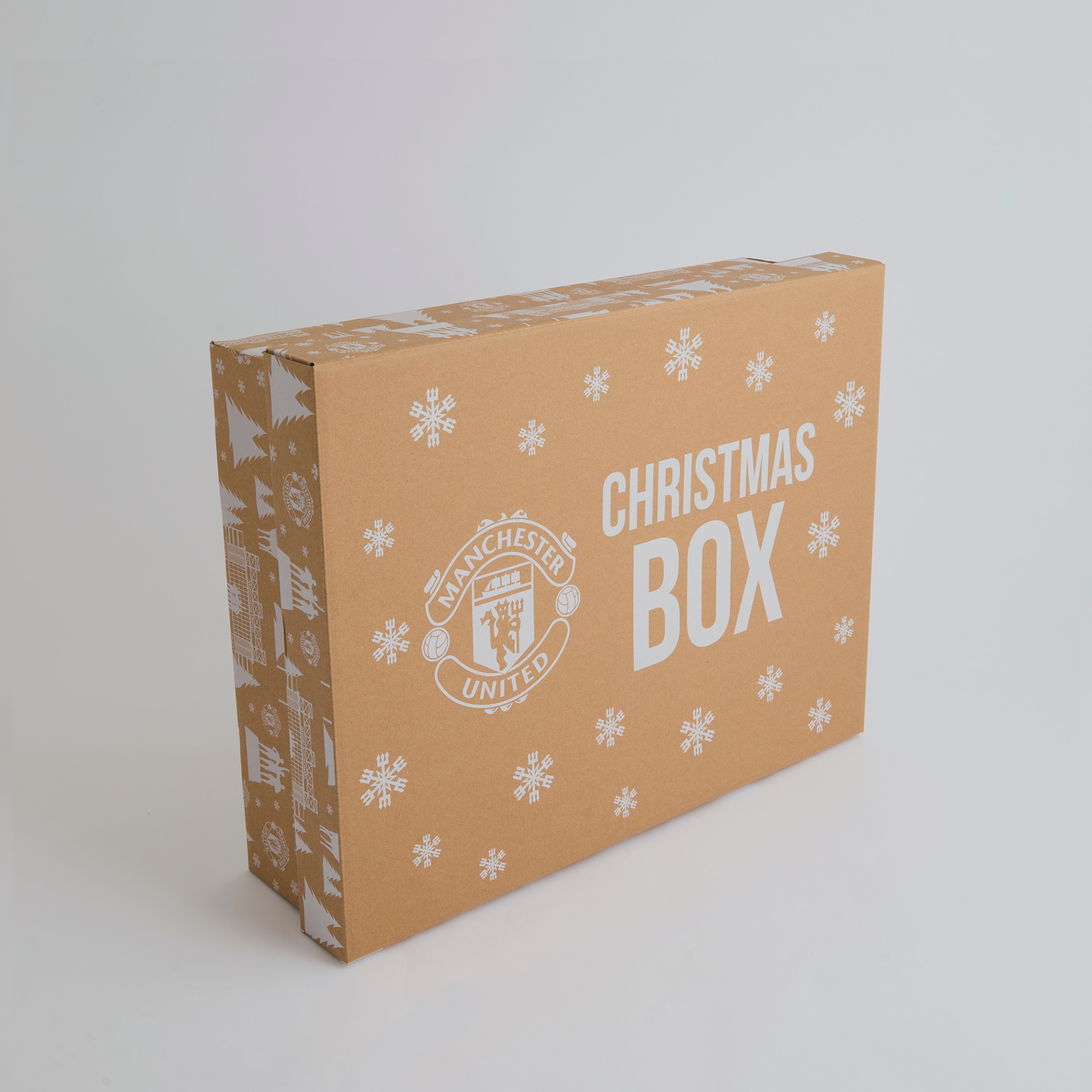 Manchester United Christmas Gift Box Brown Marron Détail [2-4]